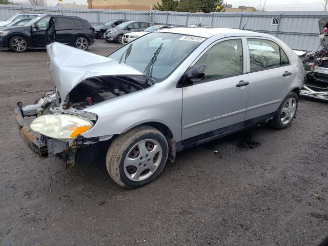 TOYOTA COROLLA CE 2005 with VIN 2T1BR32E75C843327 - Photo from auction