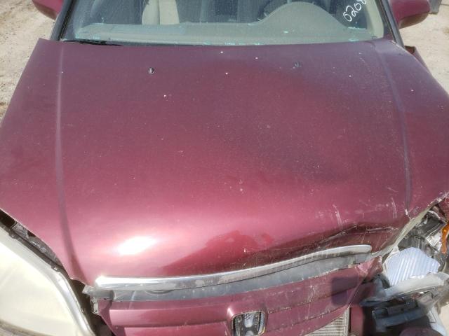Photo 11 from auction – 2002 HONDA CIVIC EX with VIN 2HGES26832H540208