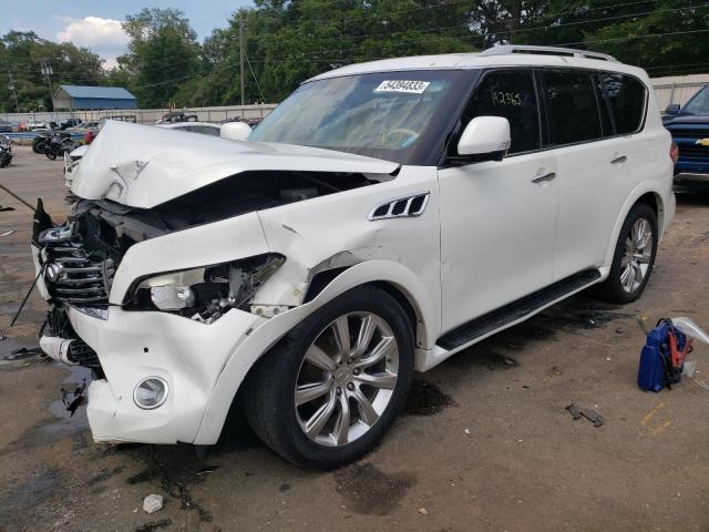 INFINITI QX56 2011 with VIN JN8AZ2NF0B9500990 - Photo from auction