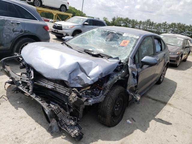 TOYOTA COROLLA LE 2022 with VIN 5YFEPMAE5NP383983 - Photo from auction
