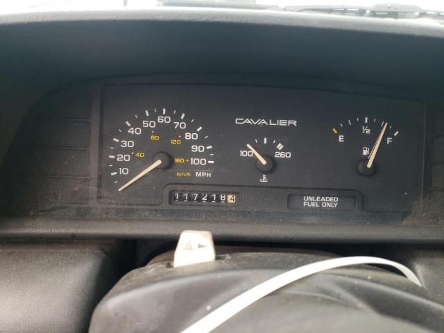 Photo 9 from auction – 1992 CHEVROLET CAVALIER V with VIN 1G1JC8442N7246787