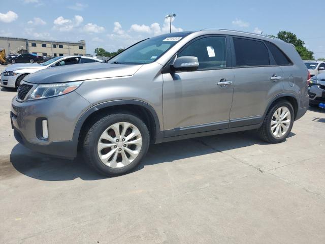 KIA SORENTO EX 2014 with VIN 5XYKU4A72EG462335 - Photo from auction