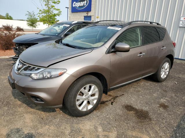 NISSAN MURANO S 2011 with VIN JN8AZ1MW4BW154861 - Photo from auction