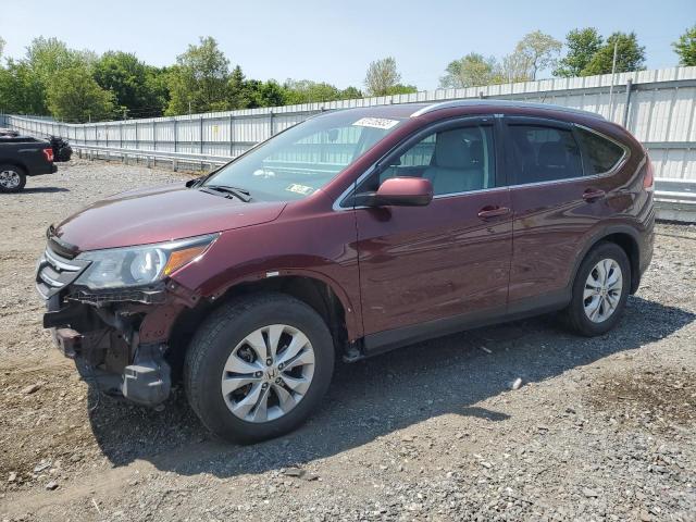 HONDA CR-V EXL 2014 with VIN 5J6RM4H77EL019536 - Photo from auction
