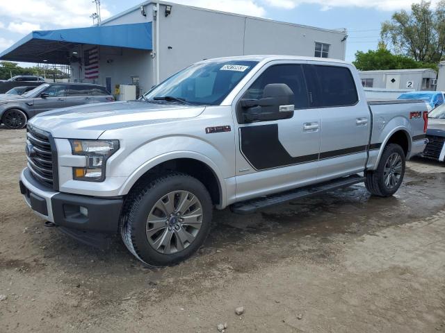 FORD F150 SUPER 2017 with VIN 1FTEW1EG6HFC81648 - Photo from auction