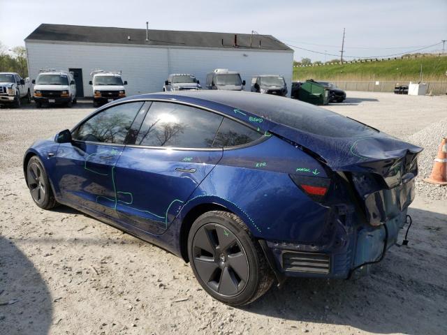 Photo 2 from auction – 2021 TESLA MODEL 3 with VIN 5YJ3E1EB2MF973872