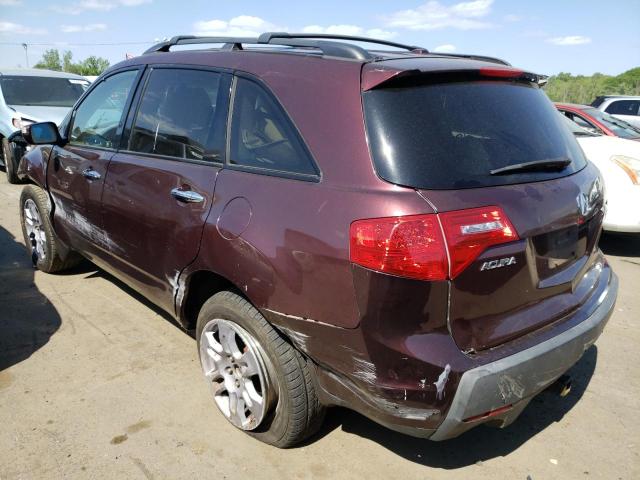 Photo 2 from auction – 2007 ACURA MDX TECHNO with VIN 2HNYD28457H521175