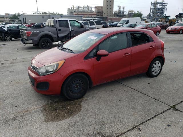 KIA RIO EX 2014 with VIN KNADN5A38E6376486 - Photo from auction