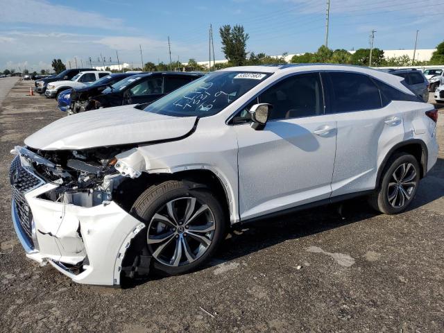 LEXUS RX 350 2022 with VIN 2T2HZMAA7NC247371 - Photo from auction