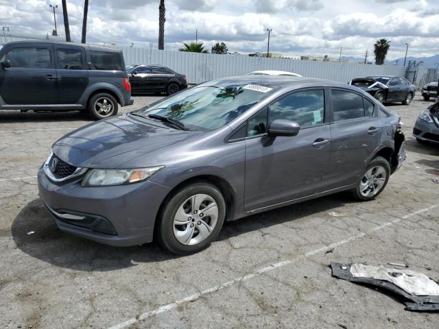HONDA CIVIC LX 2015 with VIN 2HGFB2F57FH563152 - Photo from auction