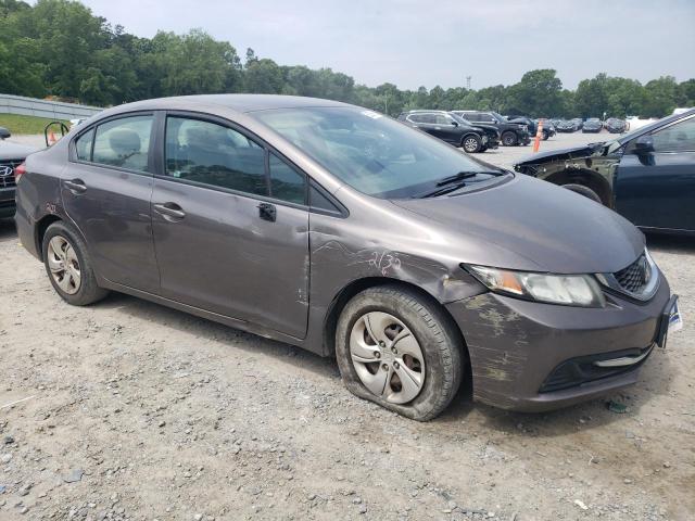 Photo 4 from auction – 2013 HONDA CIVIC LX with VIN 19XFB2F51DE291298