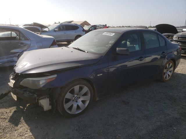 BMW 530 I 2007 with VIN WBANE73567CM49180 - Photo from auction