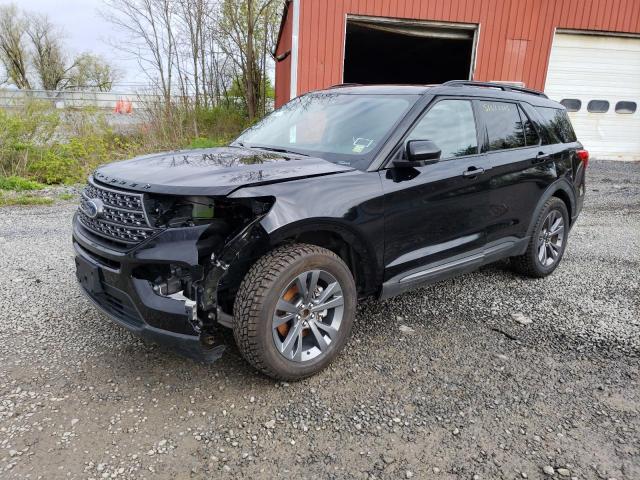 FORD EXPLORER X 2022 with VIN 1FMSK8DH4NGA36480 - Photo from auction