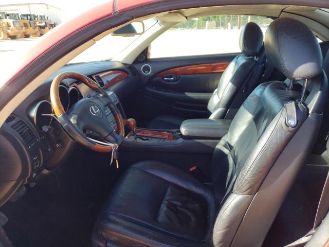 Фото 7 с аукциона – 2002 LEXUS SC 430 с VIN JTHFN48Y920003655