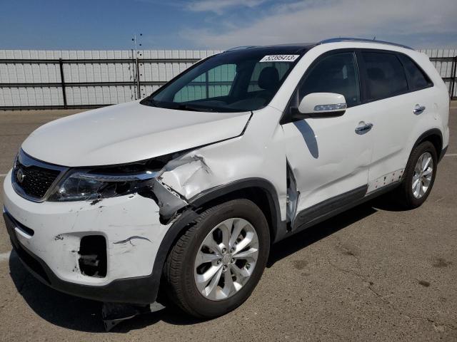 KIA SORENTO EX 2014 with VIN 5XYKU4A78EG474277 - Photo from auction