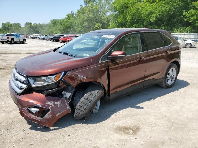 FORD EDGE SEL 2015 with VIN 2FMTK4J88FBB88482 - Photo from auction