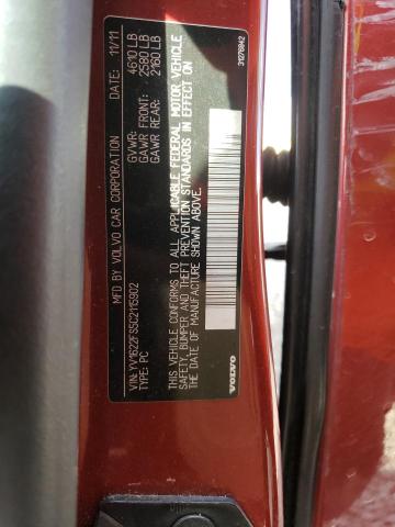 Photo 10 from auction – 2012 VOLVO S60 T5 with VIN YV1622FS5C2115902