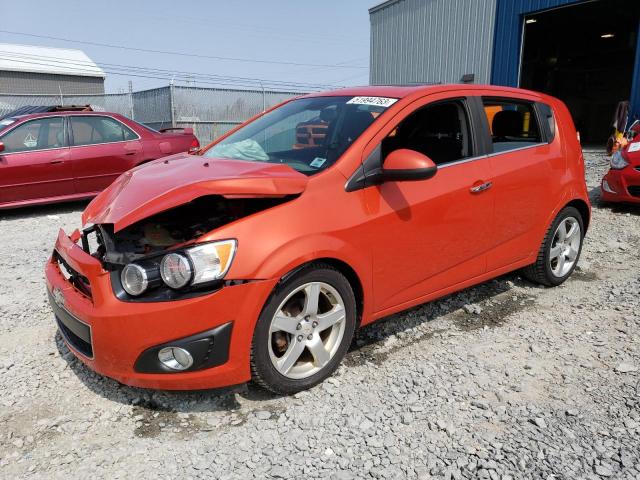 CHEVROLET SONIC LT 2012 with VIN 1G1JC6EH1C4113507 - Photo from auction