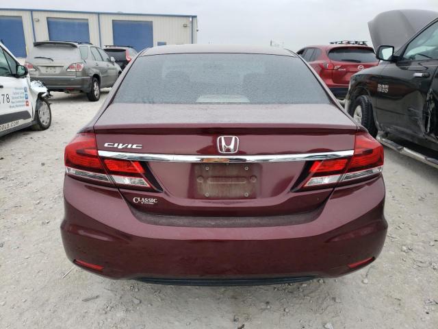 Photo 6 from auction – 2013 HONDA CIVIC LX with VIN 2HGFB2F59DH563411