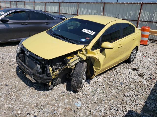 KIA RIO LX 2016 with VIN KNADM4A3XG6585860 - Photo from auction