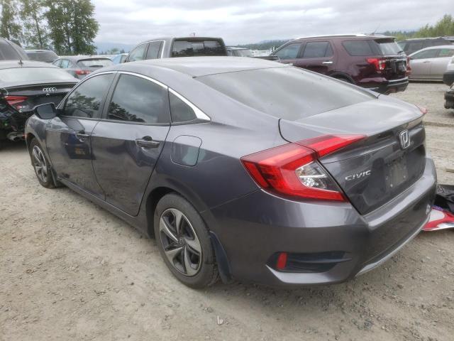 Photo 2 from auction – 2019 HONDA CIVIC LX with VIN 19XFC2F62KE206407