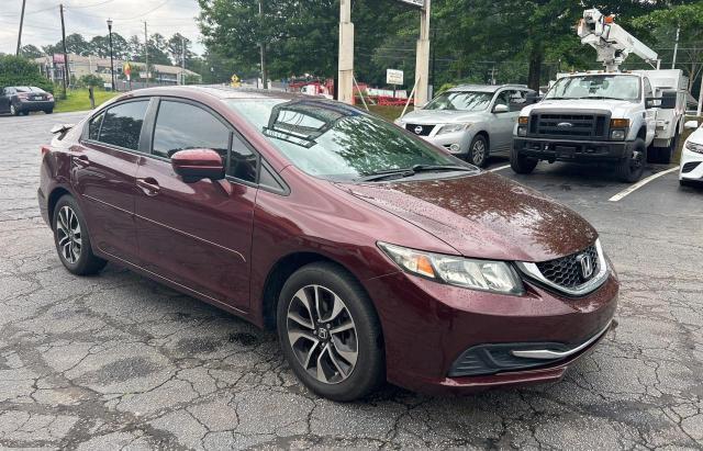 HONDA CIVIC EX 2015 with VIN 2HGFB2F88FH505853 - Photo from auction