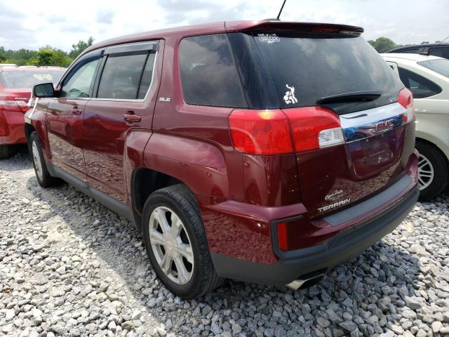 Photo 2 from auction – 2017 GMC TERRAIN SL with VIN 2GKALMEK1H6240727