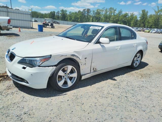 BMW 525 I 2006 with VIN WBANE53586CK85708 - Photo from auction