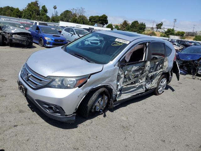 HONDA CR-V EX 2014 with VIN 2HKRM3H59EH521760 - Photo from auction