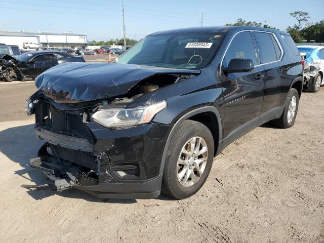 CHEVROLET TRAVERSE L 2018 with VIN 1GNERFKW2JJ151893 - Photo from auction