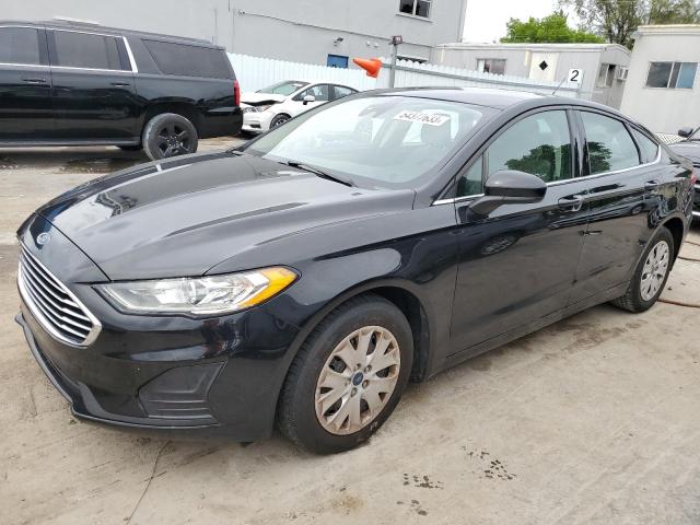 FORD FUSION S 2019 with VIN 3FA6P0G73KR159919 - Photo from auction