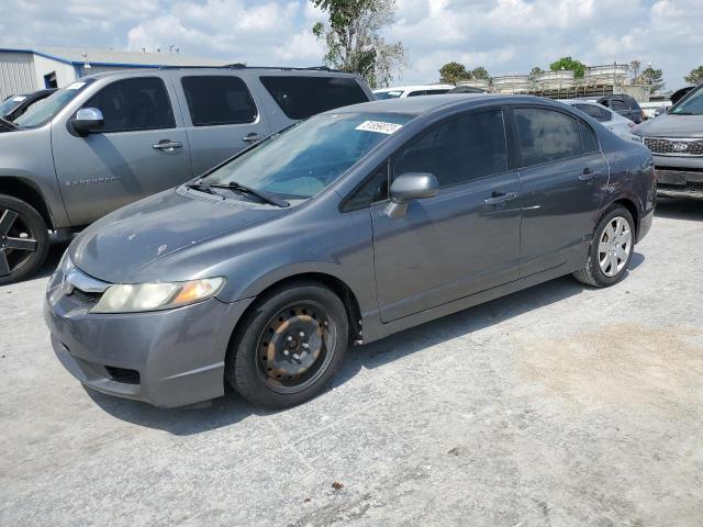 HONDA CIVIC LX 2010 with VIN 19XFA1F50AE025487 - Photo from auction