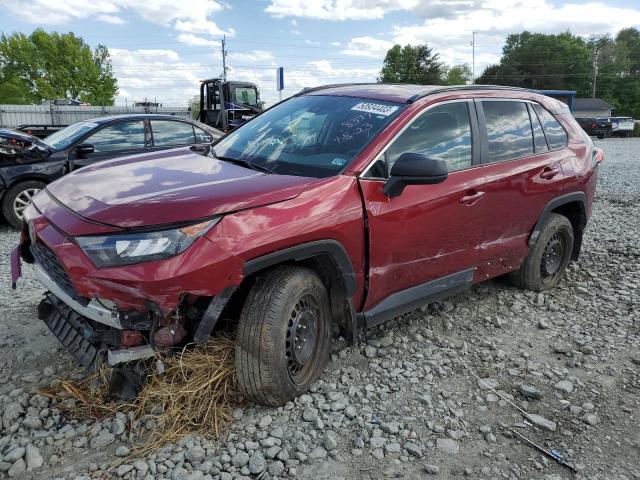 TOYOTA RAV4 LE 2020 with VIN 2T3H1RFV8LW098377 - Photo from auction