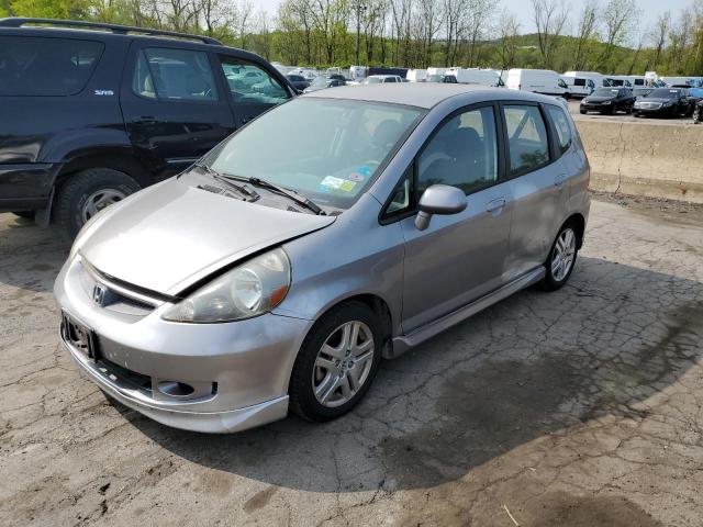 HONDA FIT S 2007 with VIN JHMGD38647S047302 - Photo from auction