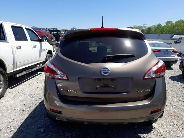 Photo 6 from auction – 2011 NISSAN MURANO S with VIN JN8AZ1MW1BW154557
