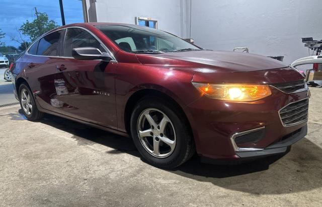 CHEVROLET MALIBU LS 2016 with VIN 1G1ZB5ST0GF320456 - Photo from auction