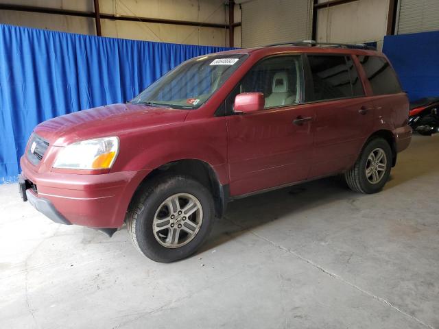 HONDA PILOT 2004 with VIN 2HKYF18634H545330 - Photo from auction