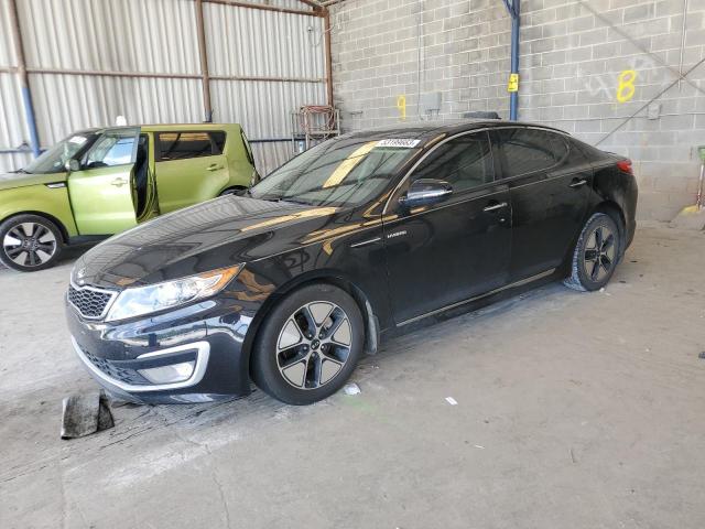 KIA OPTIMA HYB 2013 with VIN KNAGM4AD5D5059272 - Photo from auction