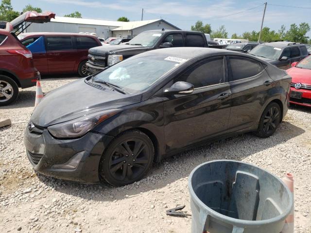 HYUNDAI ELANTRA SE 2016 with VIN 5NPDH4AE2GH734714 - Photo from auction