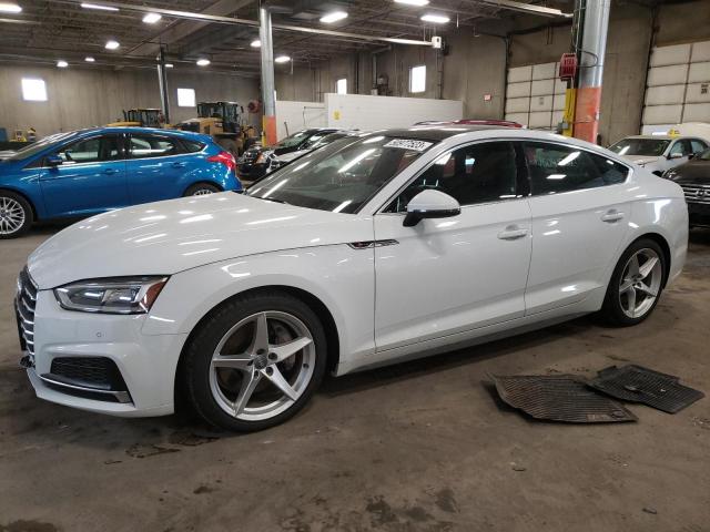 AUDI A5 PREMIUM 2019 with VIN WAUENCF56KA046955 - Photo from auction