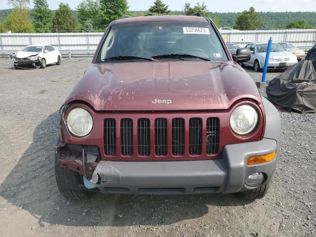 Photo 5 from auction – 2002 JEEP LIBERTY SP with VIN 1J4GL48K52W167337