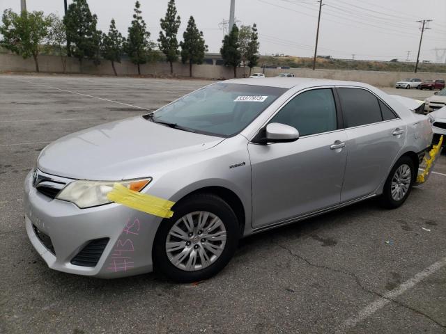 TOYOTA CAMRY HYBR 2012 with VIN 4T1BD1FK4CU001396 - Photo from auction