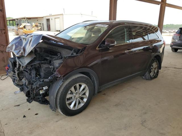 KIA SORENTO LX 2016 with VIN 5XYPG4A39GG054640 - Photo from auction