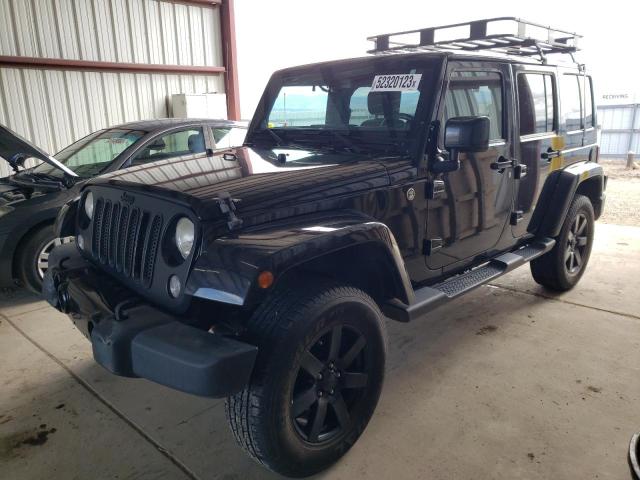 JEEP WRANGLER U 2014 with VIN 1C4HJWEGXEL260582 - Photo from auction
