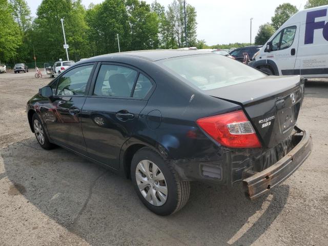 Photo 2 from auction – 2012 HONDA CIVIC LX with VIN 2HGFB2F51CH323932