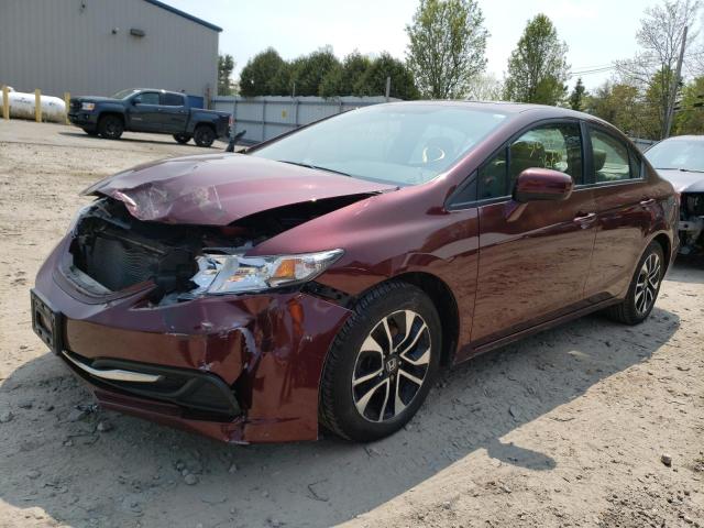 HONDA CIVIC EX 2015 with VIN 19XFB2F81FE294683 - Photo from auction