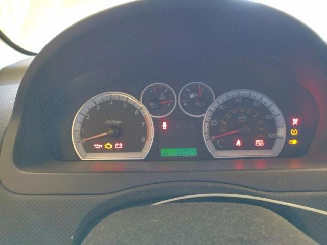 Photo 9 from auction – 2008 CHEVROLET AVEO BASE with VIN KL1TD56608B096360