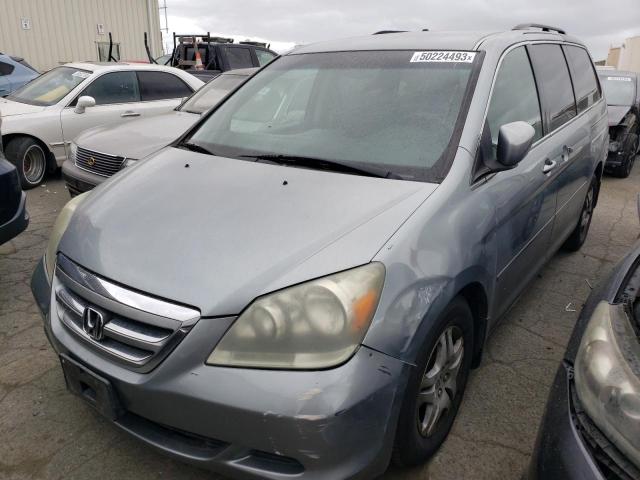 HONDA ODYSSEY EX 2007 with VIN 5FNRL38447B038432 - Photo from auction