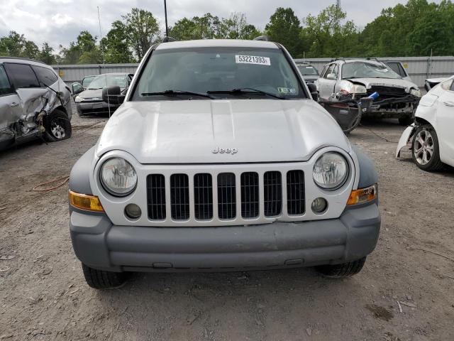 Photo 5 from auction – 2005 JEEP LIBERTY SP with VIN 1J4GL48K75W613377