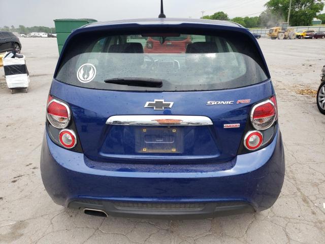 Photo 6 from auction – 2014 CHEVROLET SONIC RS with VIN 1G1JH6SB1E4123958